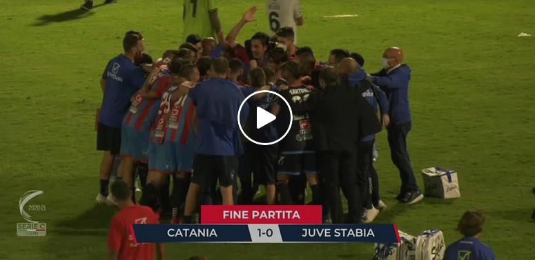 Calcio Catania Juve Stabia goal highlights