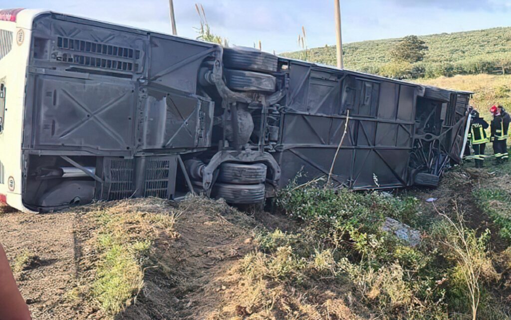 Incidente mortale Trapani bus salemi castelvetrano