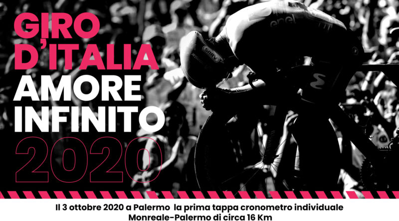Giro d'Italia 2020 Sicilia Palermo locandina