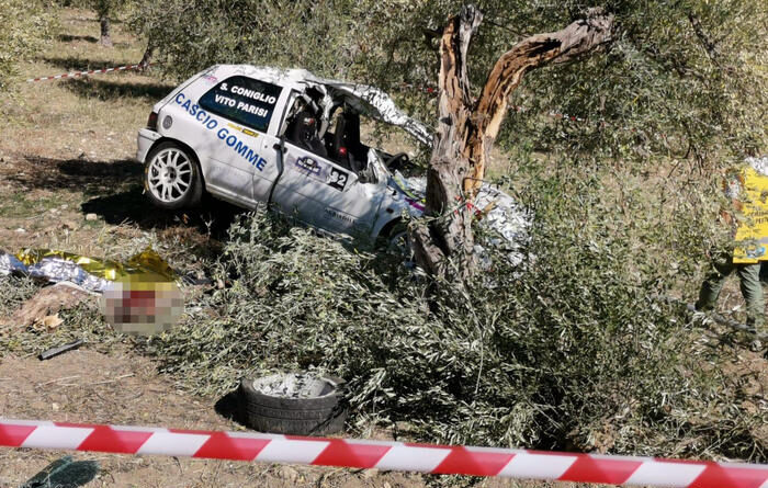 Incidente mortale rally Sicilia