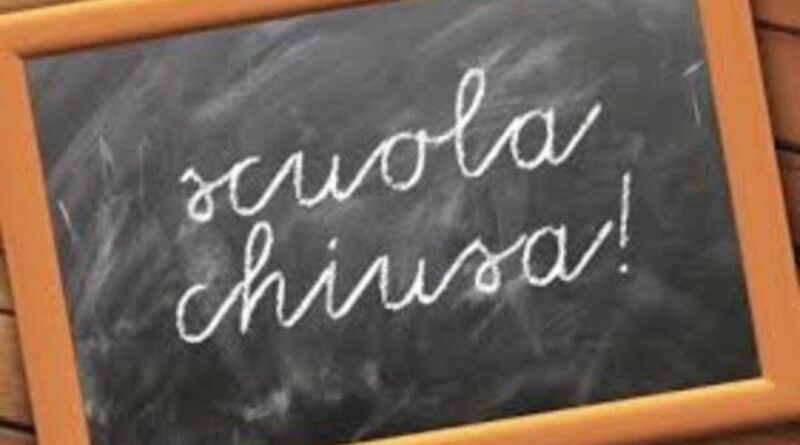 mineo scuole chiuse