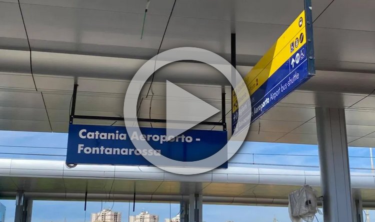 aeroporto di Catania fermata stazione