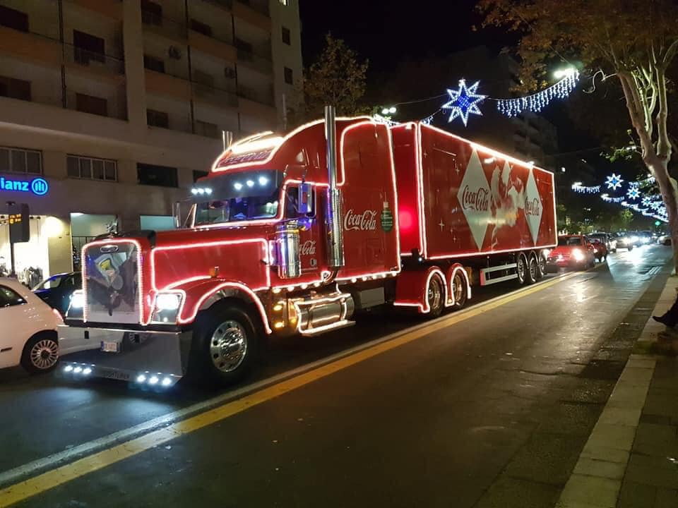 Camion Coca-Cola Sicilia