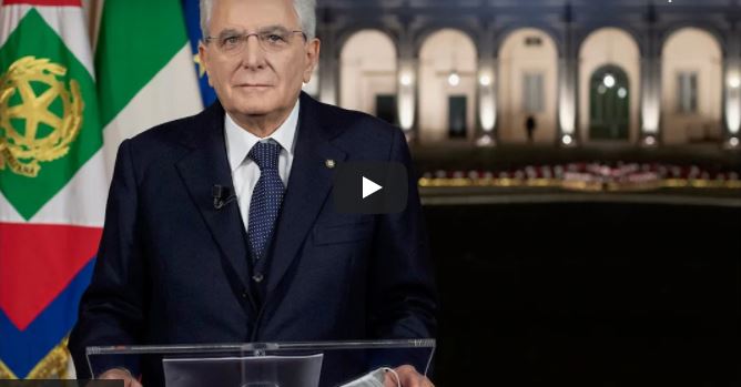 Discorso fine anno Mattarella