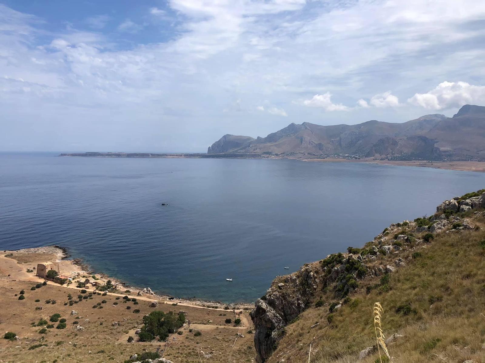 Monte Cofano vista dall'alto