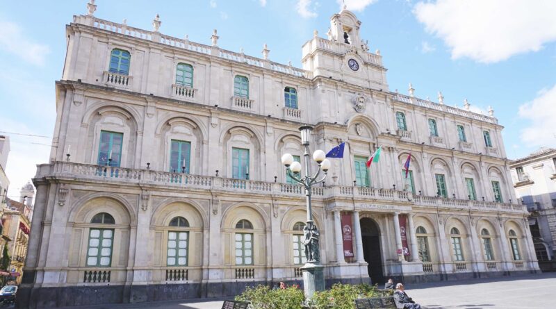 Unict Palazzo Centrale Catania piazza università