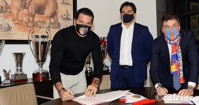 Calcio Catania firma Tacopina Ferrau Pogliese