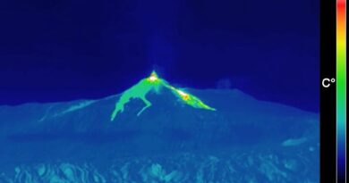 Etna eruzione 21 gennaio