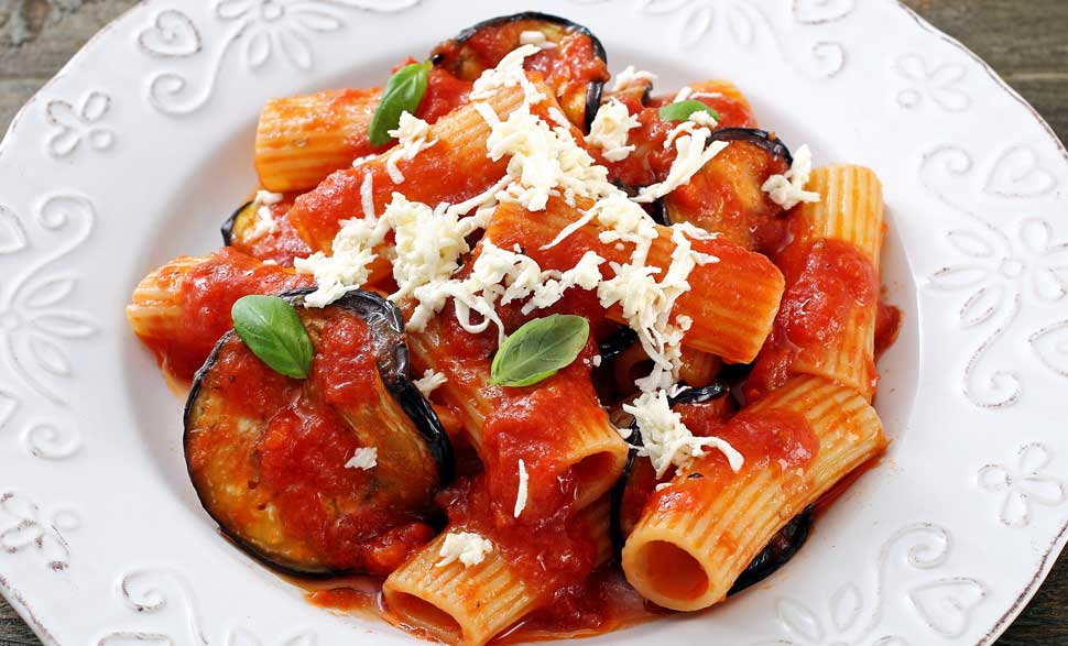 Pasta alla norma Sicilia