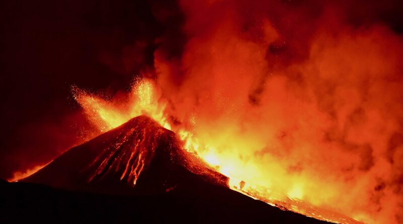 Etna eruzione