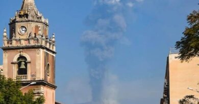 Etna eruzione Catania