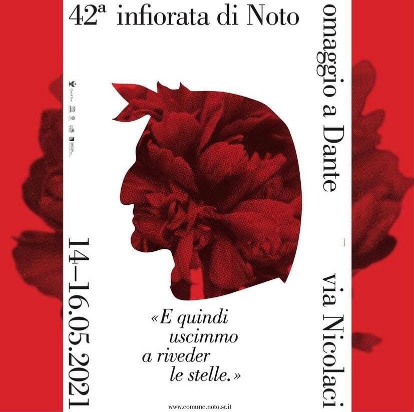 Infiorata Noto 2021 Dante