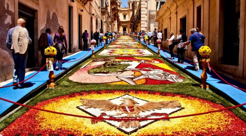 infiorata noto