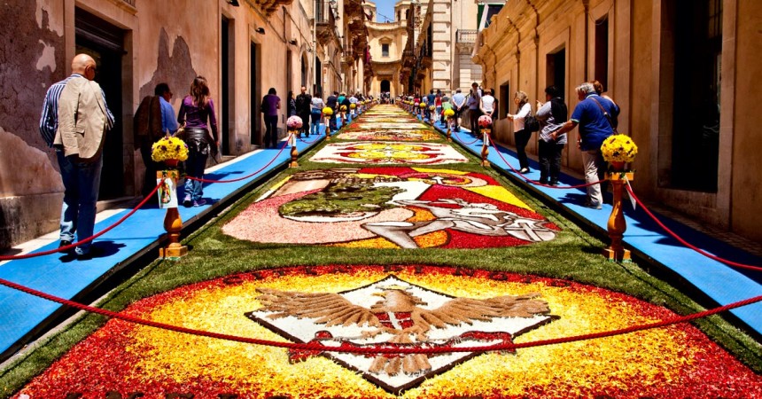 infiorata noto