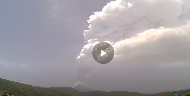 Etna eruzione video