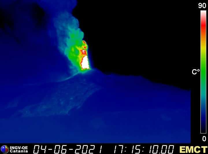 Etna eruzione pioggia lapilli