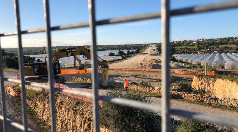 cantiere autostrada Sicilia