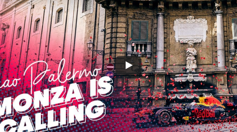 Ciao Palermo Red Bull Formula 1 video