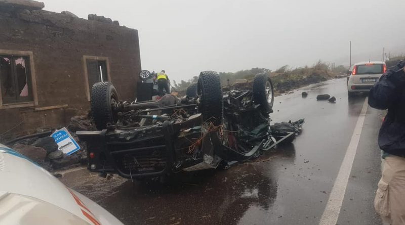 Pantelleria tromba d'aria tornado