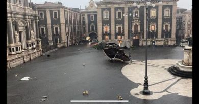 Catania centro tornado