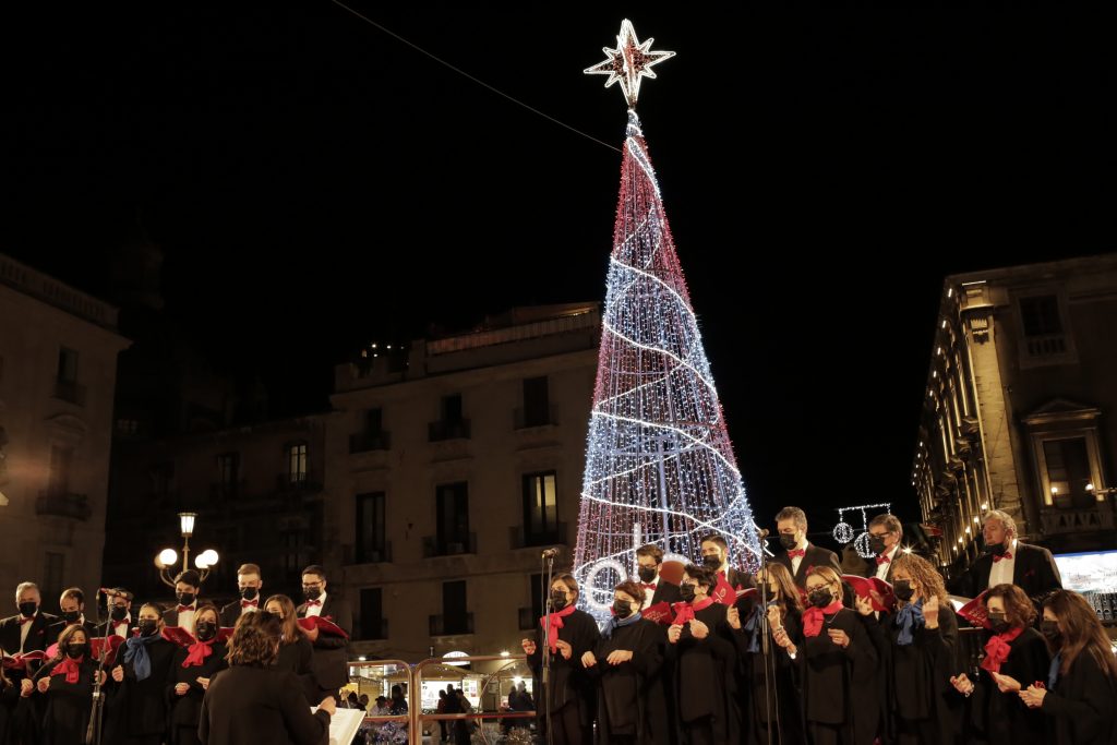 albero di Natale Catania coro Gospel