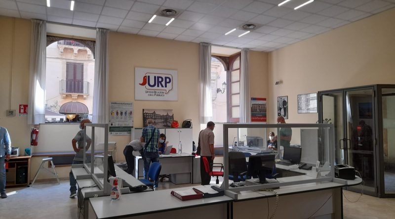 Comune Catania URP hub vaccinale