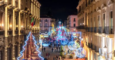 Via Etnea Catania Natale