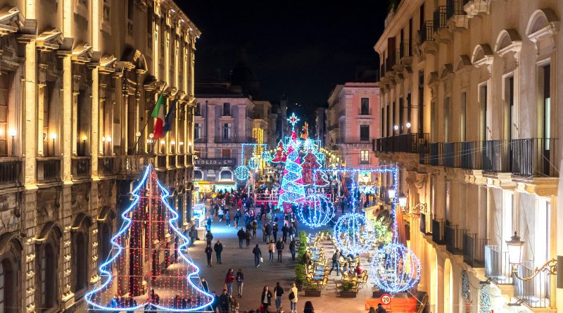 Via Etnea Catania Natale