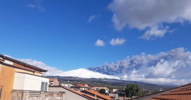 etna eruzione 14 dicembre