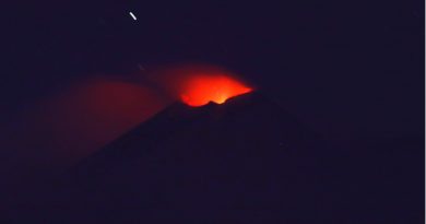 Etna eruzione 4 dicembre