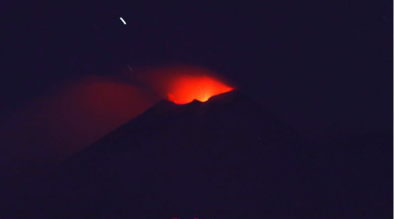 Etna eruzione 4 dicembre