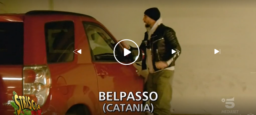 Brumotti Etnapolis Striscia la Notizia video