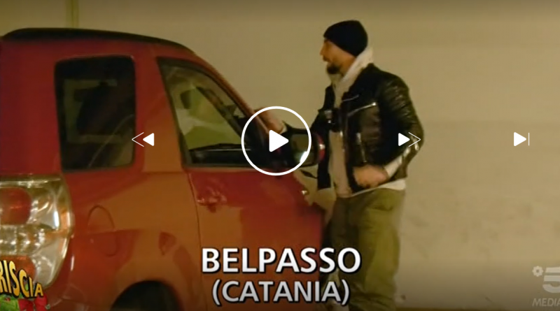 Brumotti Etnapolis Striscia la Notizia video