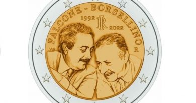 moneta due euro falcone borsellino