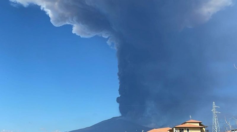 etna eruzione 21 febbraio
