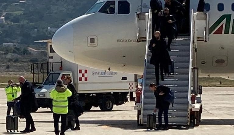 nazionale italia aeroporto catania