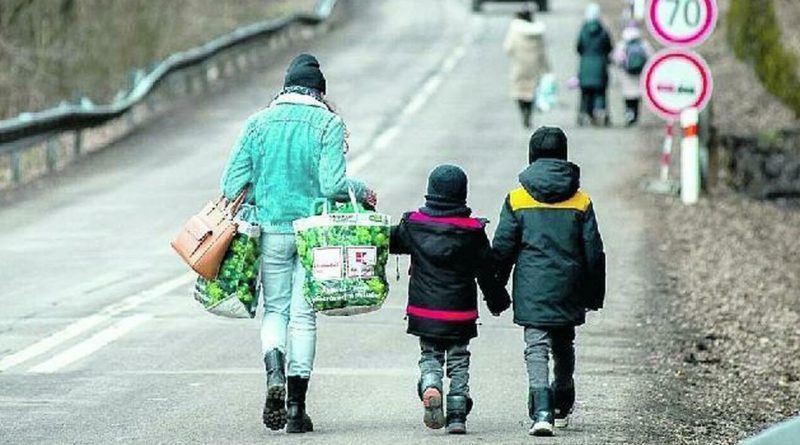 bambini studenti ucraini