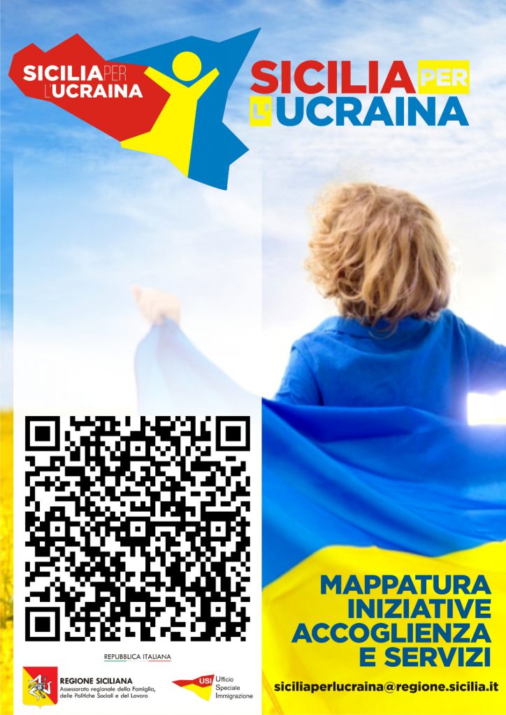 sicilia per l'ucraina qrcode