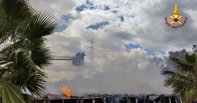 interporto catania incendio