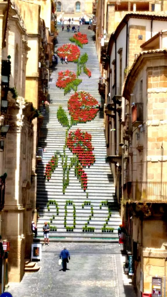 scala infiorata caltagirone 2022