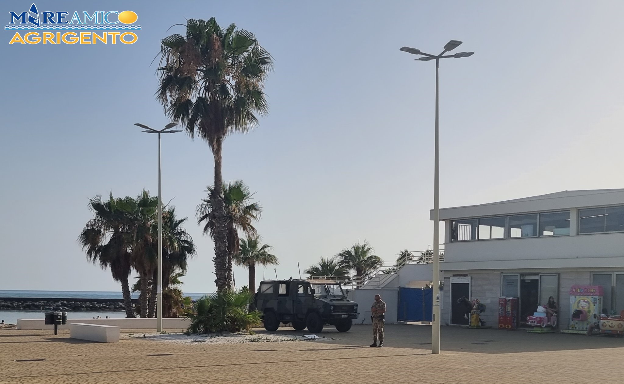 esercito spiaggia sicilia san leone agrigento
