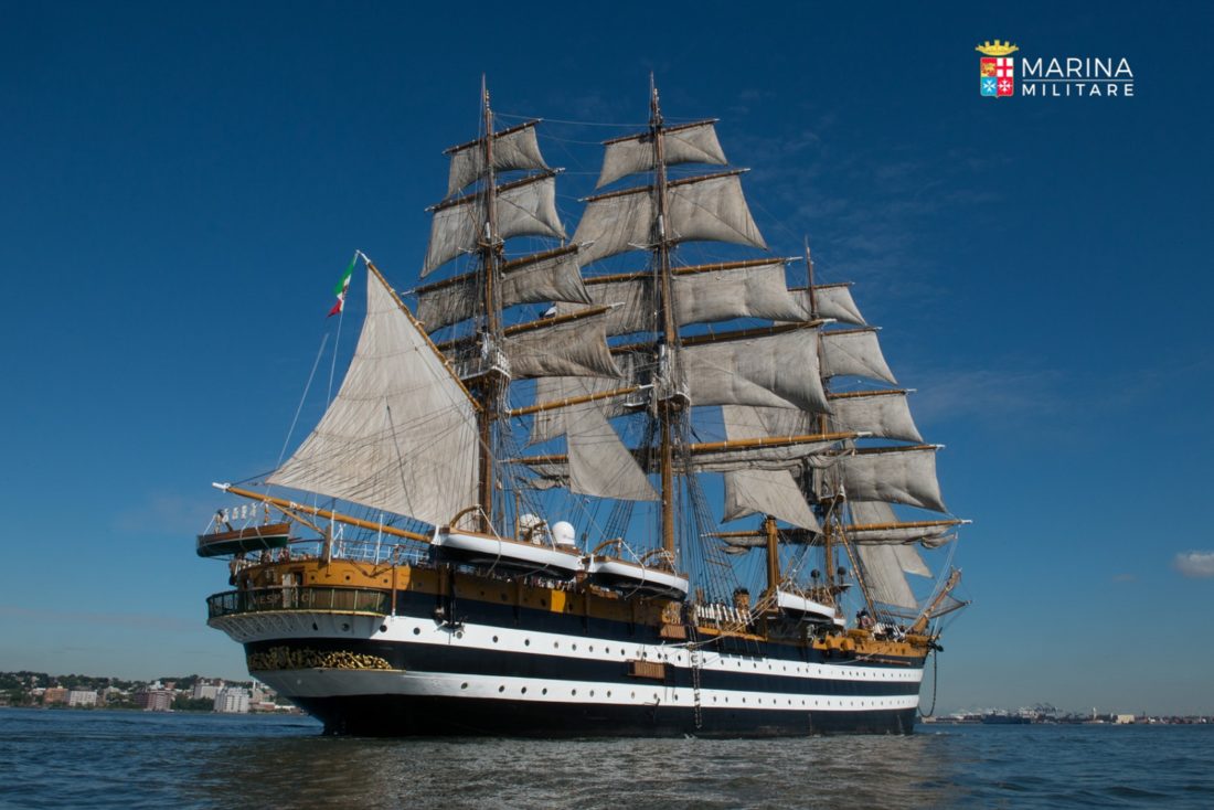 amerigo vespucci veliero marina militare palermo