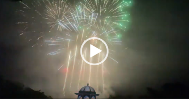 fuochi d'artificio villa Caltagirone