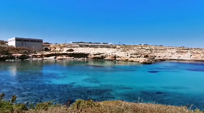 Cala pisana Lampedusa