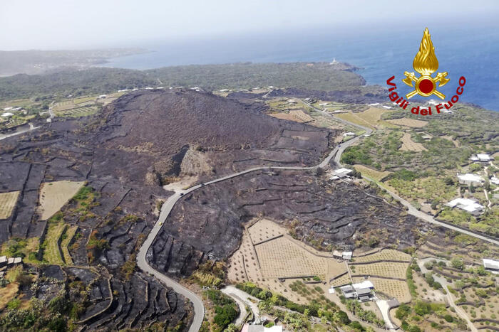 incendio Pantelleria