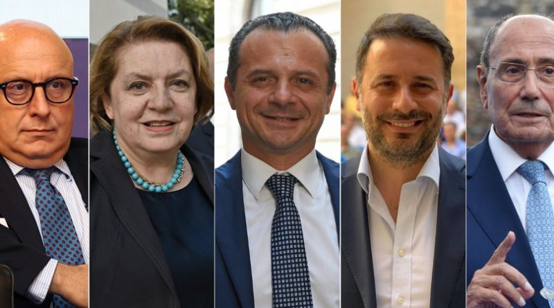 elezioni candidati presidenza regione sicilia