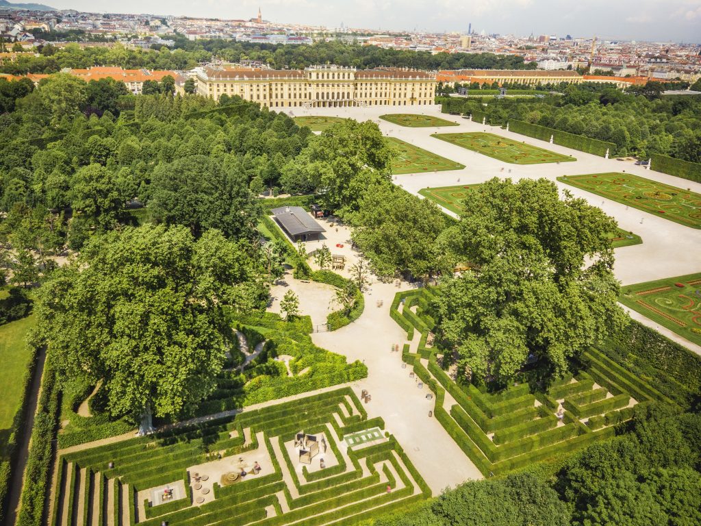 Schoenbrunn Vienna labirinto