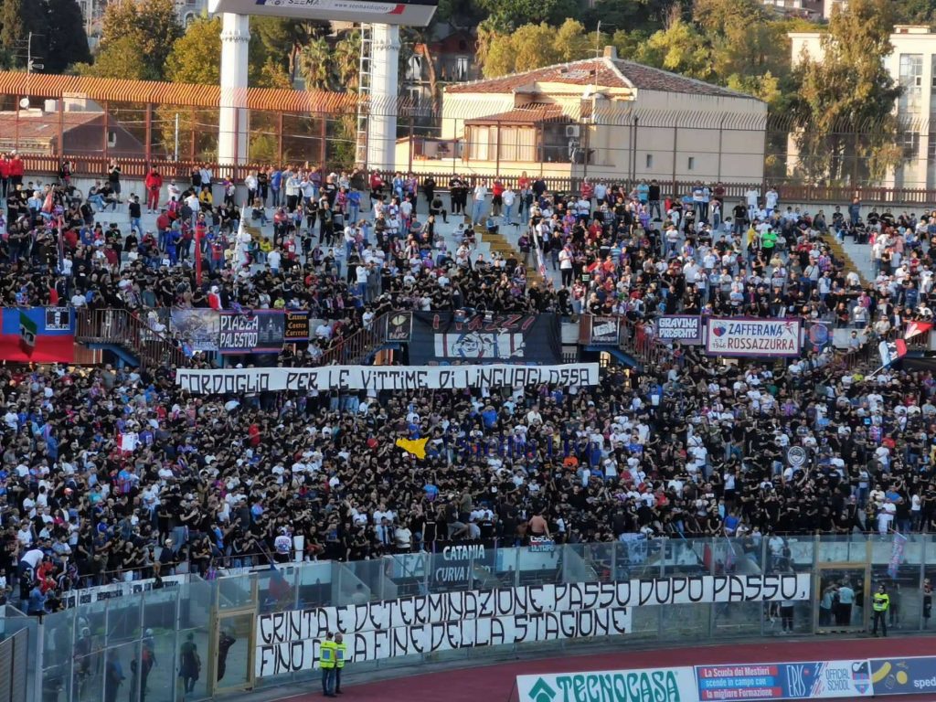 catania ssd curva nord tragedia linguaglossa