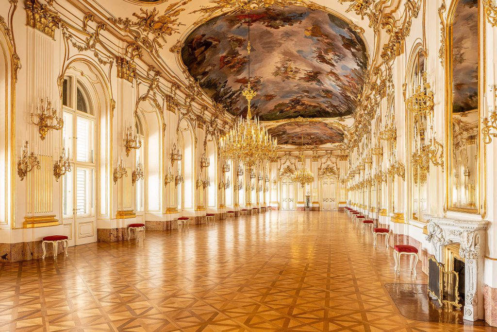 Schoenbrunn Vienna sala