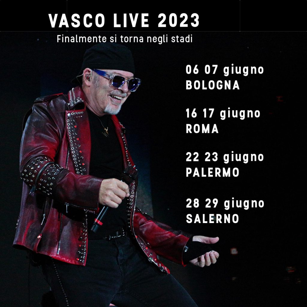 vasco rossi date concerti 2023